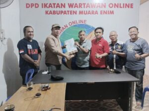 DPD IWO Muara Enim Diharap Mampu Bina Jurnalis Jadi Makin Profesional