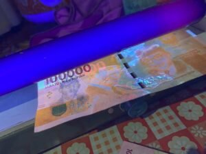 Bapak dan Anak Terduga Penyebar Uang Palsu Ditangkap