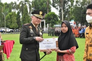 DANDIM 0402/OKI Ajak Pemuda Jadi Penggerak Perubahan