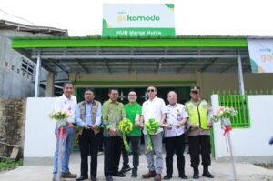 Gokomodo Lebarkan Sayap Mitra Layanan Hub di Desa Marga Mulya OKI