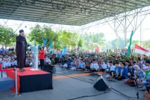 Pj Bupati Muba Ajak Santri dan Warga NU Jaga Kondusifitas Daerah