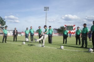 Belasan Tim Ramaikan Turnamen Sepakbola Bupati Cup