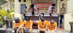 Polsek Baturaja Timur Ungkap Kasus Pencurian Besi Rel KAI