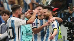 Menang 3-0, Argentina Melaju ke Final Piala Dunia