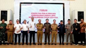 Pimpinan dan Ketua Komisi DPRD Palembang Hadiri Konsultasi Publik RPD
