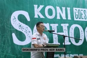 KONI Babel Gandeng Sekolah Tingkatkan Prestasi Olahraga