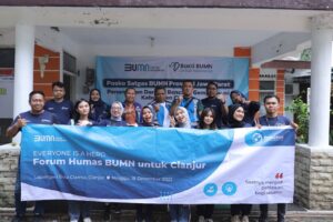 Jalankan Aktivitas Trauma Healing Forum Humas BUMN Gelar Nobar untuk Korban Gempa