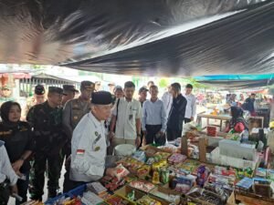 Jelang Nataru, Bupati OKU Cek Harga Sembako di Pasar