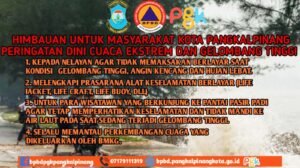 Cuaca Ekstrem di Pangkalpinang, Personil BPBD Siaga 24 Jam