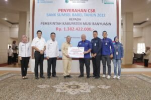 Pemkab Muba Terima CSR dari Bank Sumsel Babel Sebesar Rp1,3 Miliar
