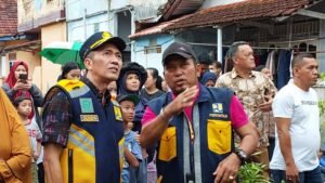 Sekda Palembang, Cek Rumah Warga yang Tertimpa Pohon Tumbang