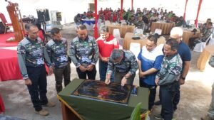 Pangdam II/SWJ Resmikan Lapangan Tembak yang Dibangun Menggunakan Limbah Batubara