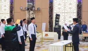 Pimpinan DPRD Hadiri Pelantikan PPS se Kota Palembang