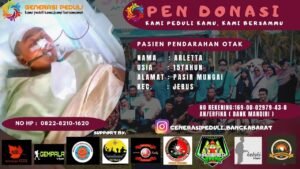 Komunitas Truk DTN Chapter Parit Tiga Galang Dana untuk Arletta