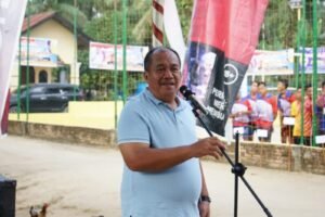 Wabup Buka Turnamen Volly di Aek Kuasan