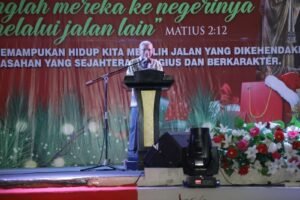 Bupati Asahan Hadiri Perayaan Natal Oikumene