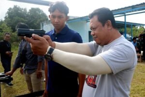 Lanud H. AS Hanandjoeddin Ajak Wartawan Jajal Lapangan Tembak Astra Jingga