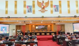 DPRD Palembang Laksanakan Paripurna Penyampaian Raperda RT RW
