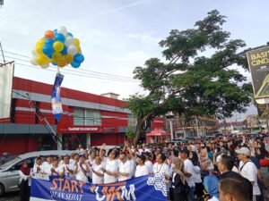 Wali Kota Molen Hadiri UMKM Expo dan Buka Jalan Sehat DJPB Babel