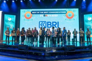 Erick Thohir Apresiasi BRI sebagai Best of The Best Communication dalam Ajang BCOMSS