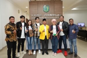 Pemain Film My Great Teacher 2023 Sowan ke Pj Bupati Apriyadi