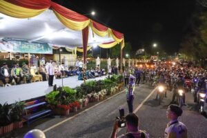 Tumpah Ruah, Ribuan Warga Muba Gelar Pawai Takbir