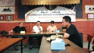 Halal Bihalal dengan Jurnalis, Kajari Pangkalpinang Sampaikan Hal Ini