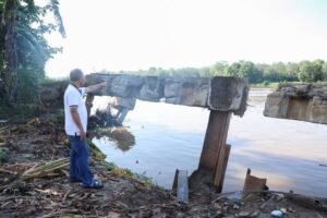 Tembok Penahan Jalan di Bailangu Nyaris Roboh