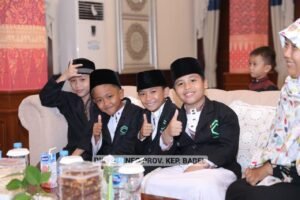 Pj. Gubernur Suganda Support Siswa MI Khoiru Ummah ke Final Lomba Roboting