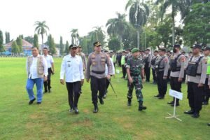 587 Personel Gabungan Amankan Pilkades Serentak di OKI