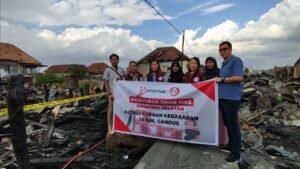 Paguyuban Sinar Mas Berikan Bantuan untuk Korban Kebakaran di Palembang